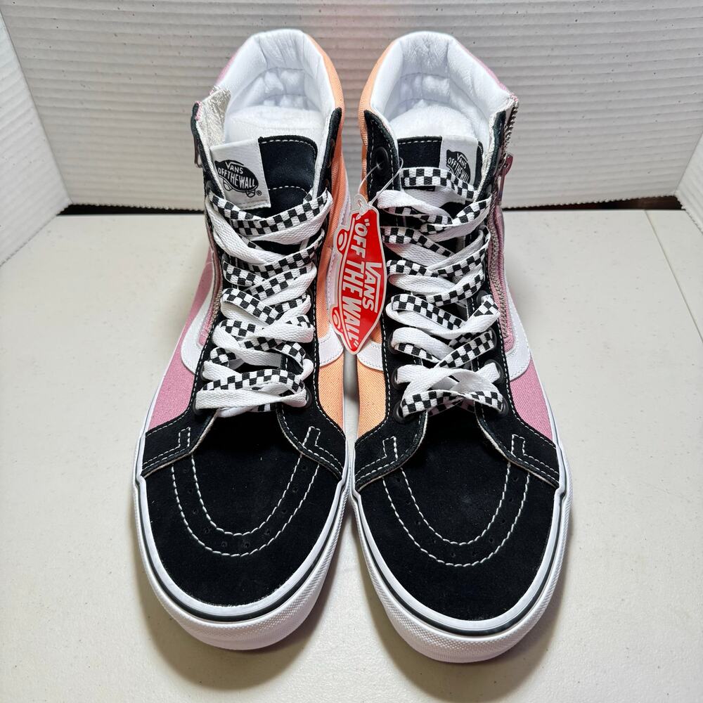 New Vans Sk8-Hi Reissue Side Zip Purple/Black High-Top Shoes 2022 Sz 11.5 M/13 W